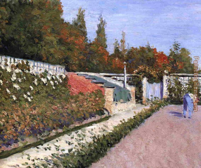 The Gardener painting - Gustave Caillebotte The Gardener art painting